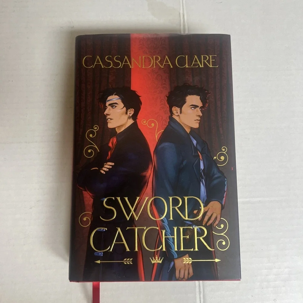 Cassandra Clare Sword Catcher SIGNED‎ Fairyloot Edition 2023 HCDJ Sprayed Edges